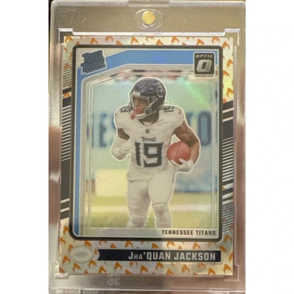 2024 Panini NFL Donruss Optic - Jha'Quan Jackson Fire Emoji Rated Rookie SSP